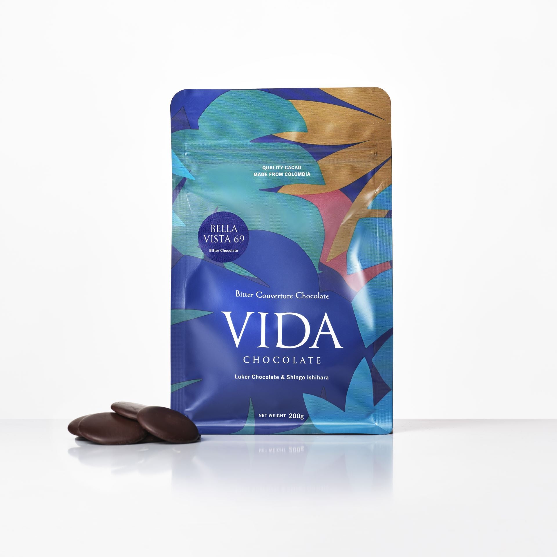 クーベルチュール ビター BELLAVISTA69%(1kg×1pc)